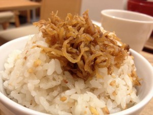 五穀米 生姜トッピング