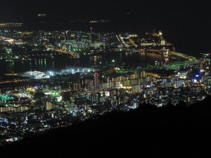 神戸　西方面の夜景
