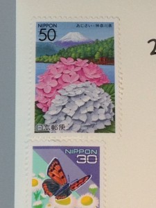 記念切手 神奈川県の花【あじさい】 2004年6月1日発売