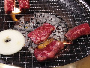 焼き肉 赤門の熟成カルビ