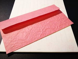 ヤマネ和紙販売 wa paper封筒（ピンク）