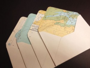 地図封筒
