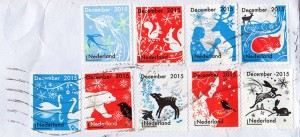 オランダのクリスマス切手2015